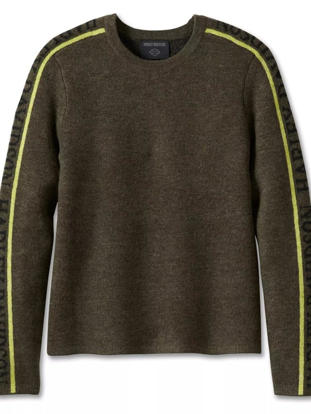 Women's Harley-Davidson Green Sweater
